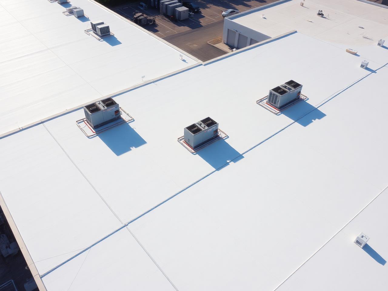 TPO membrane installation